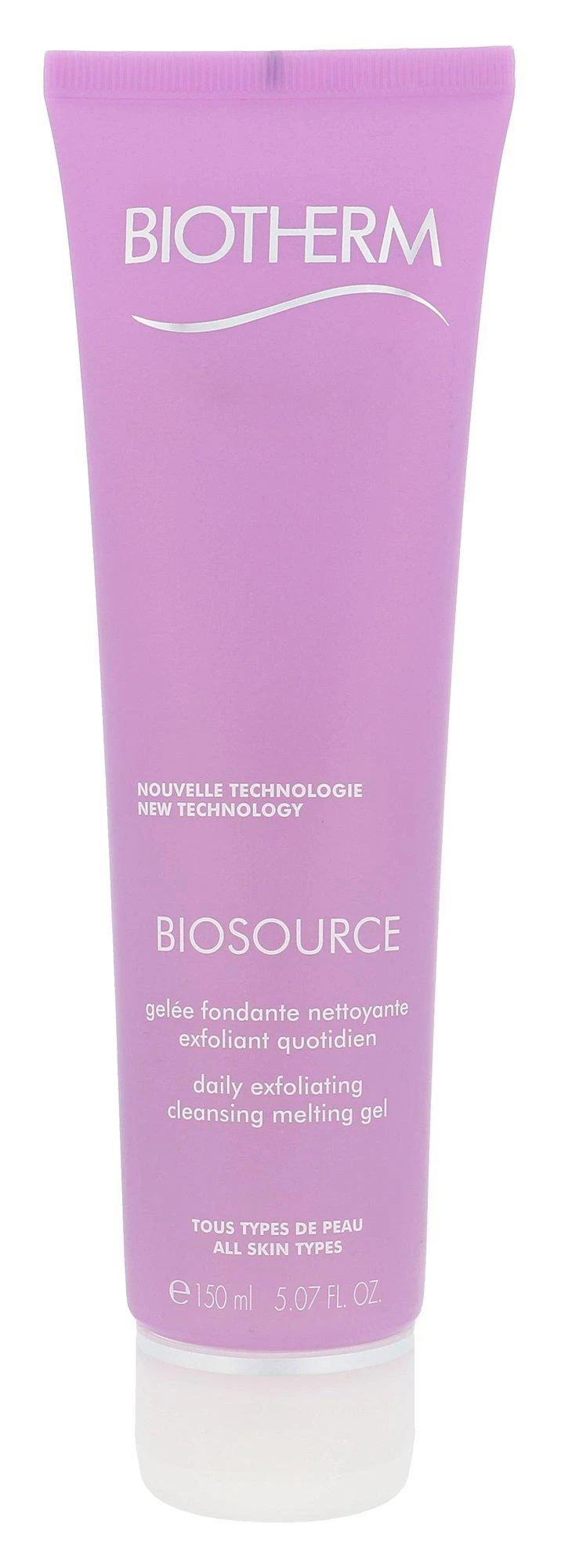 Biotherm Biosource Daily Exfoliating Melting Valiklis kasdienis šveičiantis prausiklis veidui, 150 ml