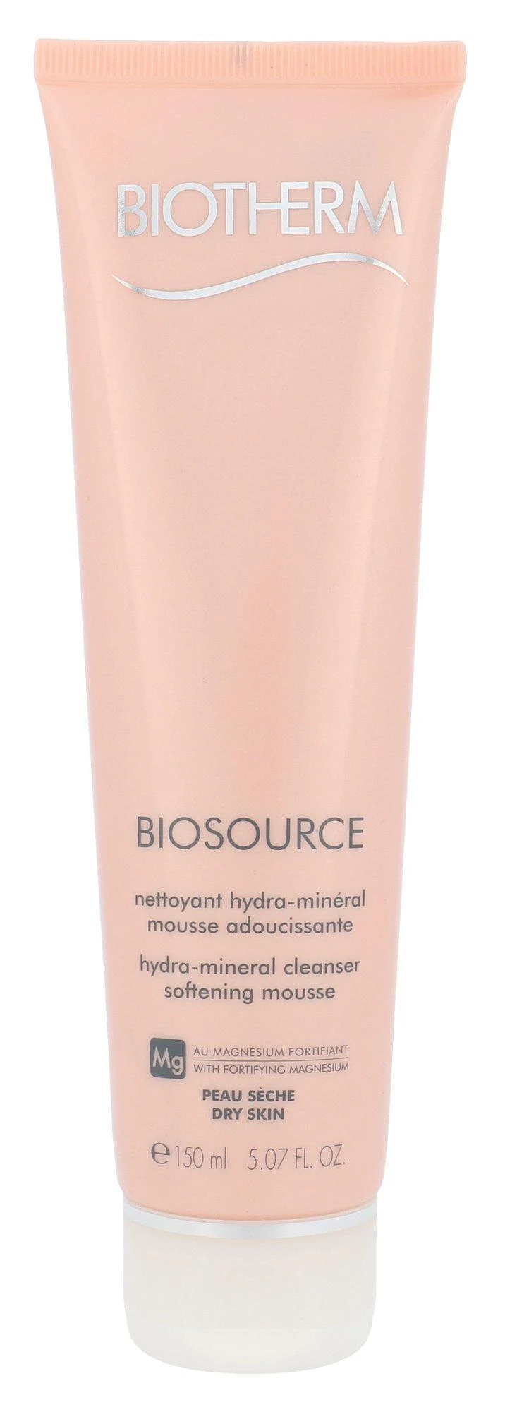 Biotherm Biosource Hydra-Mineral Valiklis Softening Mousse valomosios putos sausai odai, 150 ml