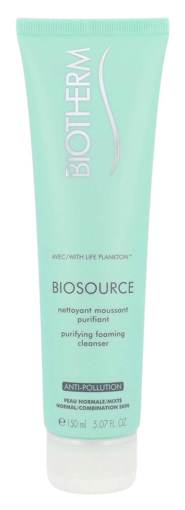 Biotherm Biosource Zn Hydra-Mineral Valiklis Toning Putos valomosios veido putos, 150 ml