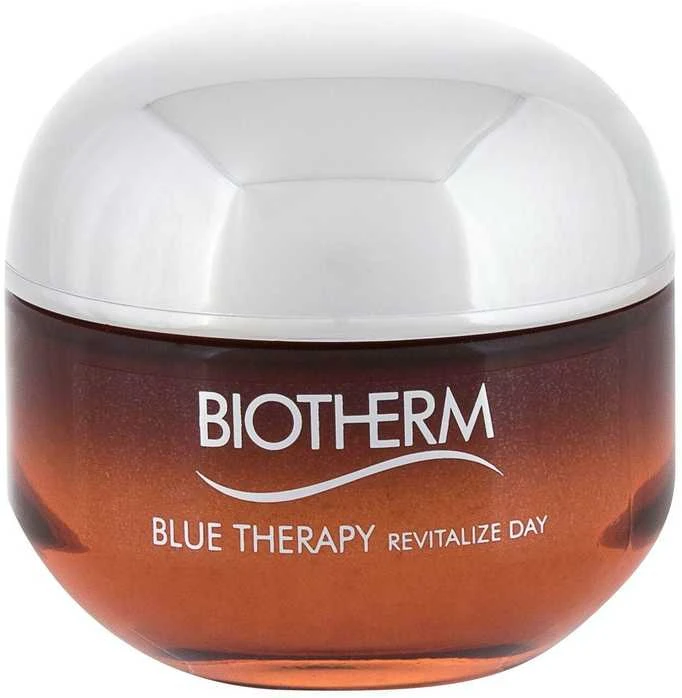 Biotherm Mėlyna Therapy Amber Algae Day Kreminis odą atnaujinantis dieninis veido kremas, 50 ml