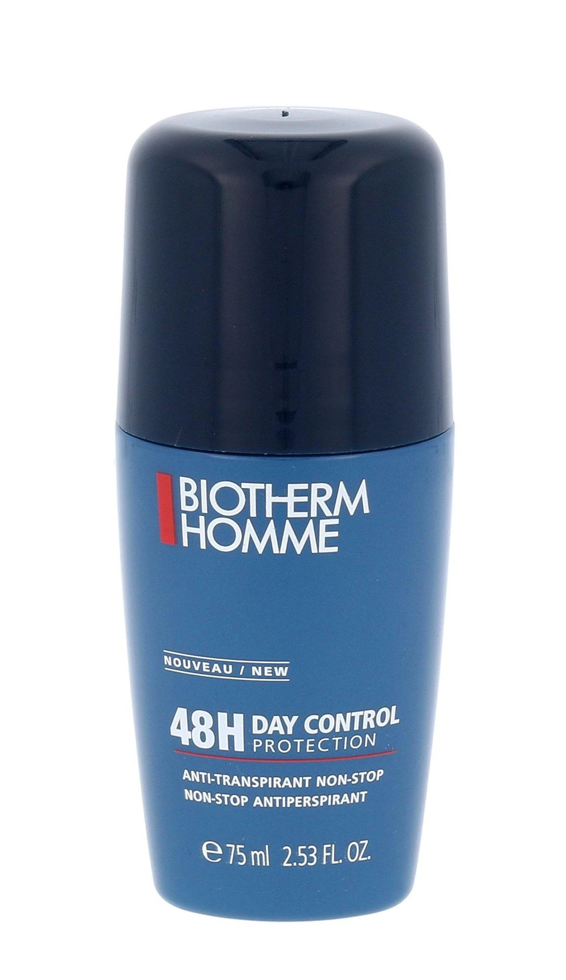 Biotherm Homme 48H Day Control Dezodorantas Roll-On rutulinis dezodorantas vyrams, 75 ml