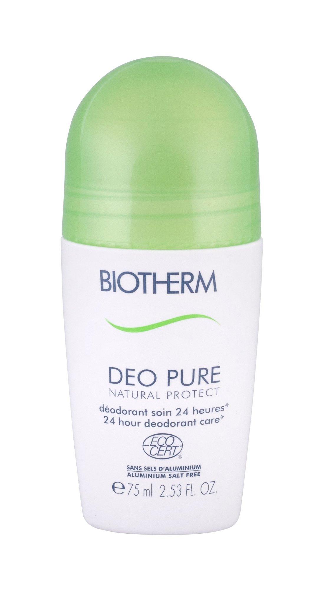 Biotherm Deo Pure Natural Protect dezodorantas suvyniojamas 75ml