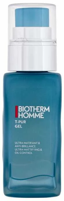 Biotherm Homme T-Pur Ultra-Mattifying and Oil Control Gel drėkinantis ir matinį efektą suteikiantis veido gelis vyrams, 50 ml