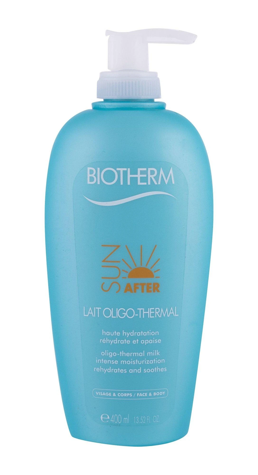 Biotherm Sun After Oligo Thermal Milk veido ir kūno kremas po saulės, 400 ml