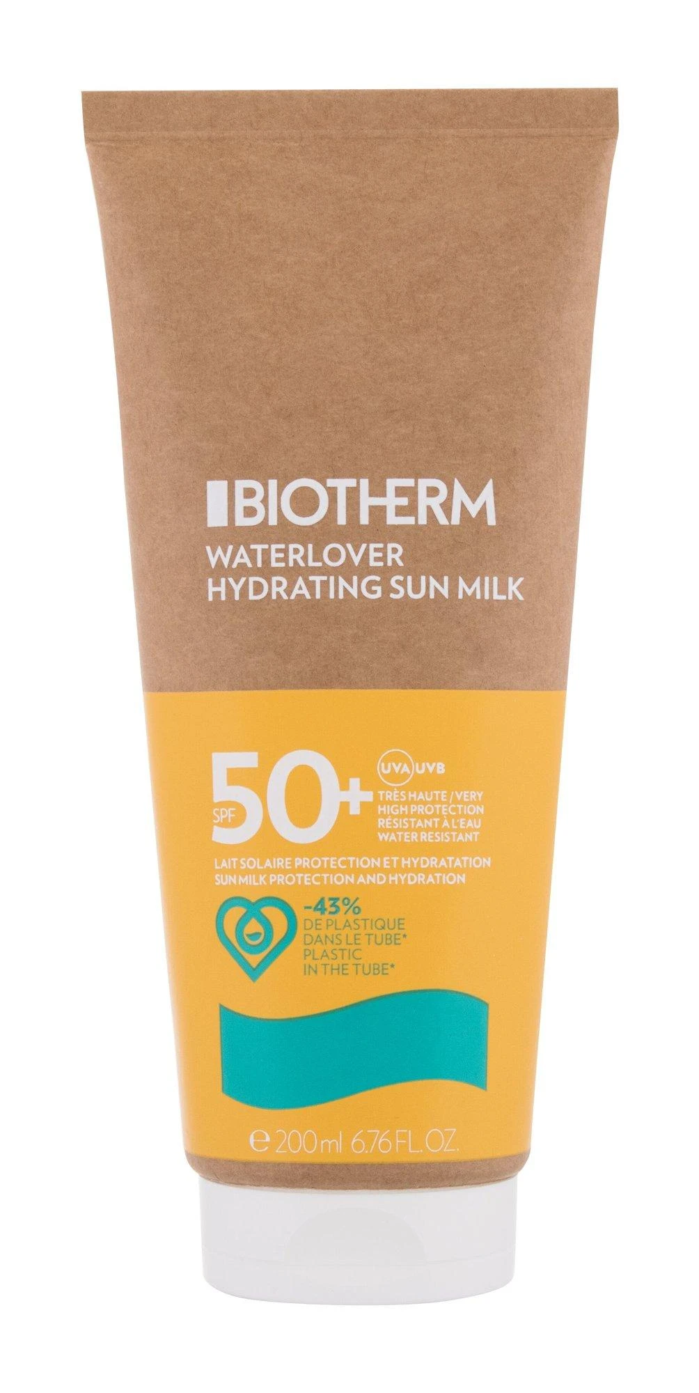 Biotherm Waterlover Hydrating Sun Milk Tube SPF50+, 200 ml