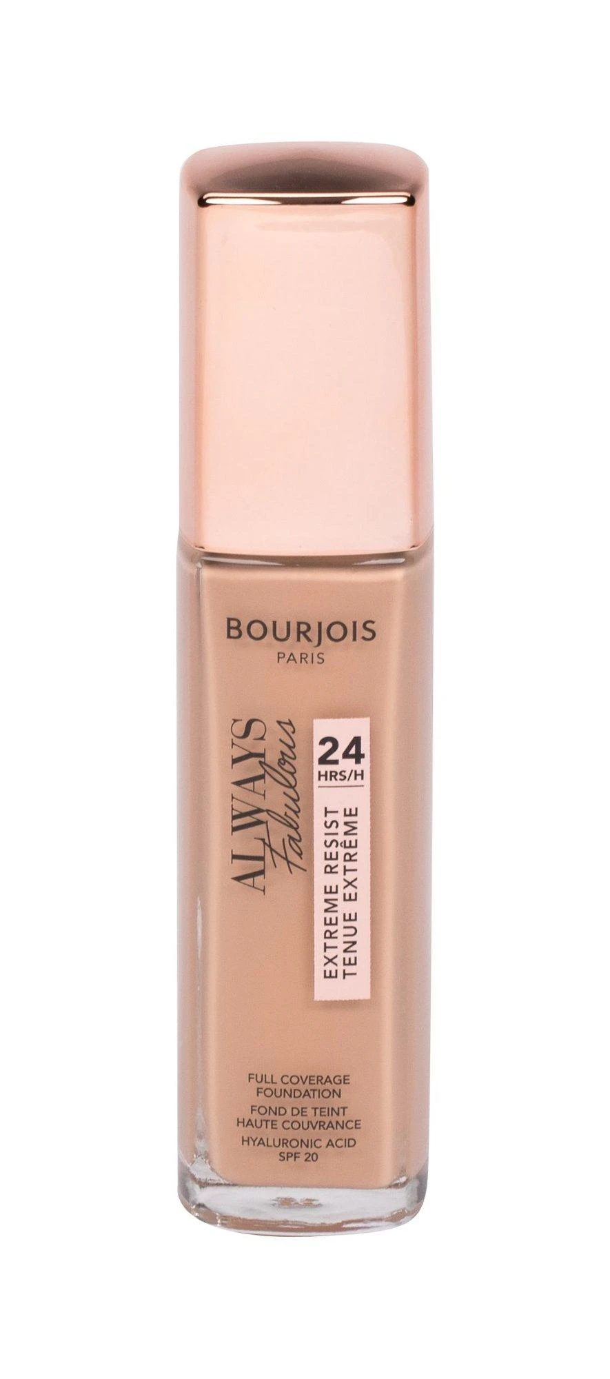 makiažo pagrindas Bourjois Always Fabulous 24h Foundation 400-Rose rusvai gelsvas