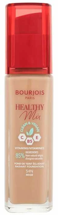 Makiažo pagrindas ,,Bourjois Healthy Mix Radiant Foundation", spalva: 54 Beige, 30ml