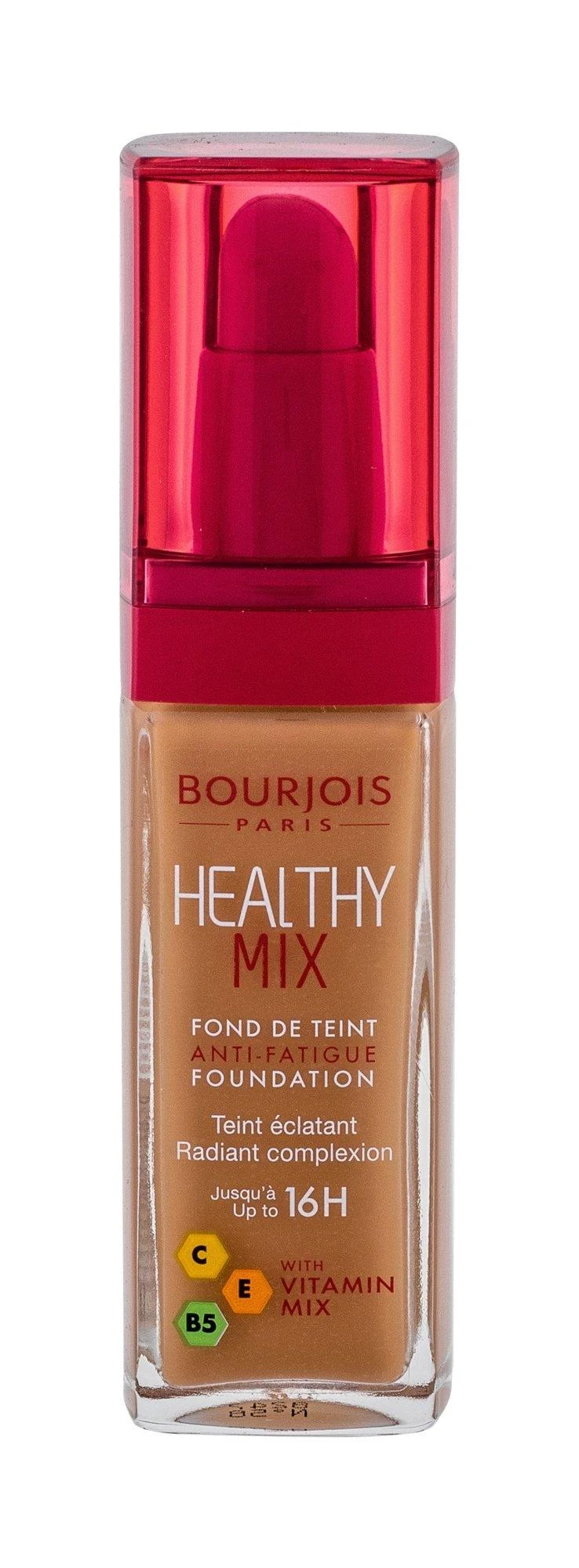 BOURJOIS Paris Healthy Mix makiažo pagrindas 30ml, 58 CARAMEL