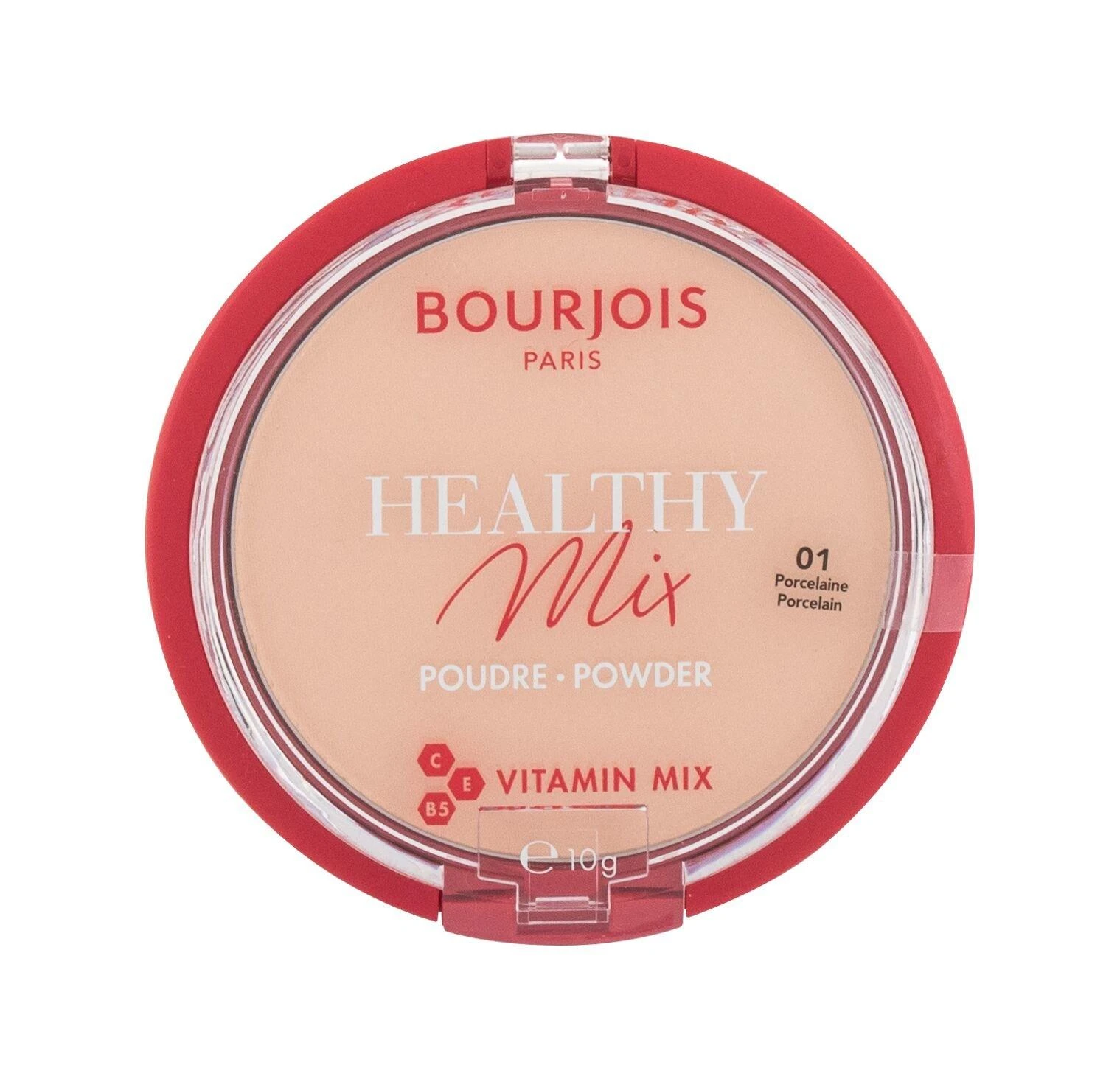 Kompaktinė pudra Bourjois healthy mix 01 porcelaine