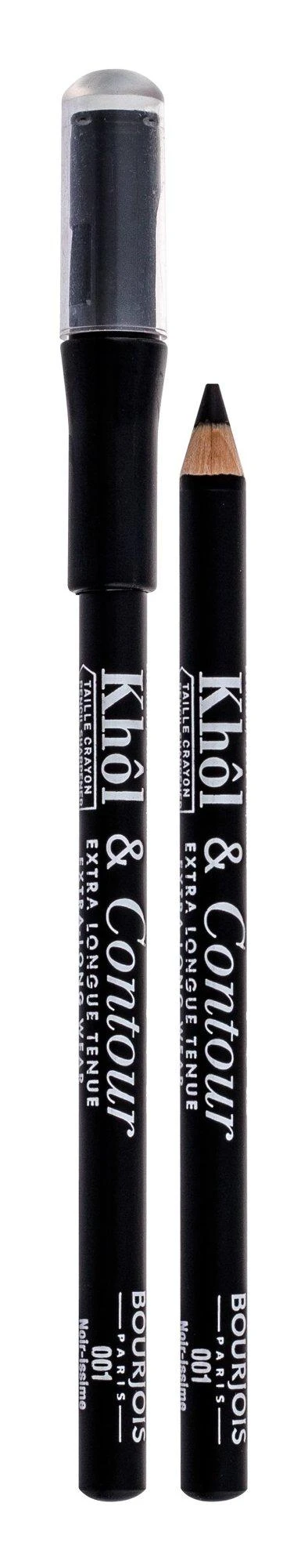"Bourjois" akių pieštukas "Khol Contour 001 Juodas