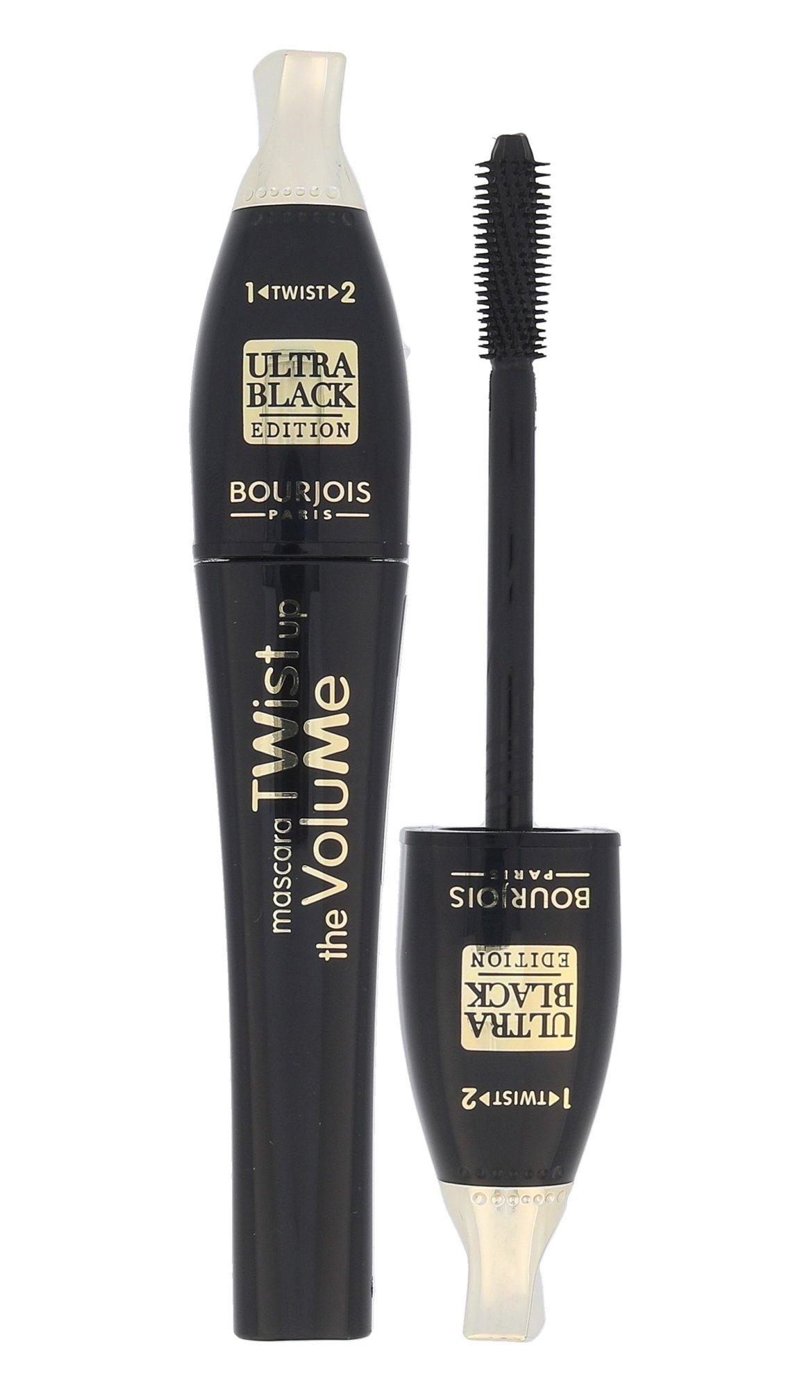 Bourjois Twist Up The Volume Blakstienų tušas Ultra Juodas