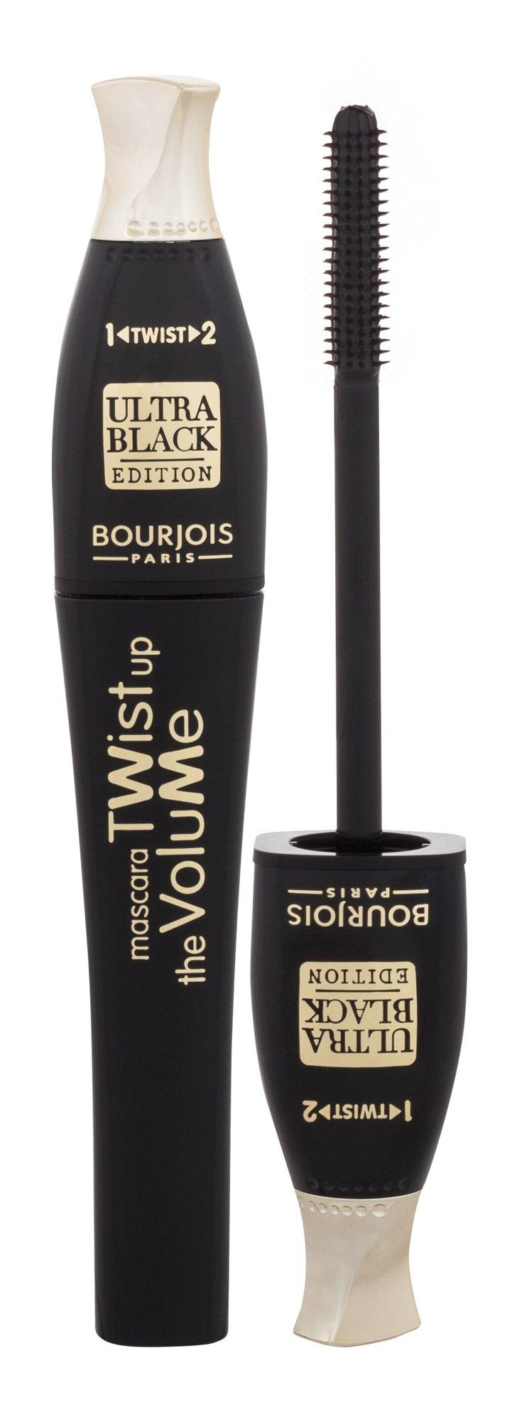 Bourjois Twist Up The Volume Blakstienų tušas Ultra Juodas