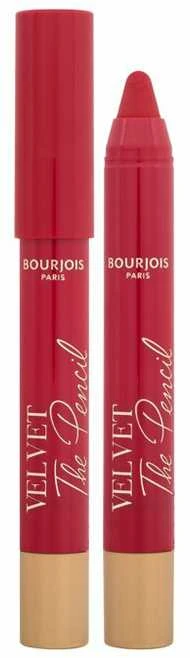 lūpų dažai Bourjois Velvet The Pieštukas 07-Rouge Es Carmin 1,8g