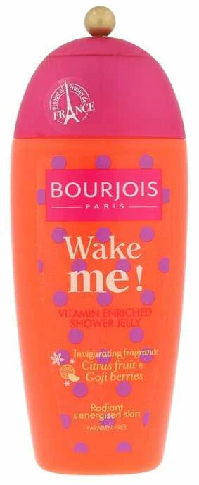 Bourjois Wake Me! Citrus Energizing Dušo želė For All Skin Types, 250 ml
