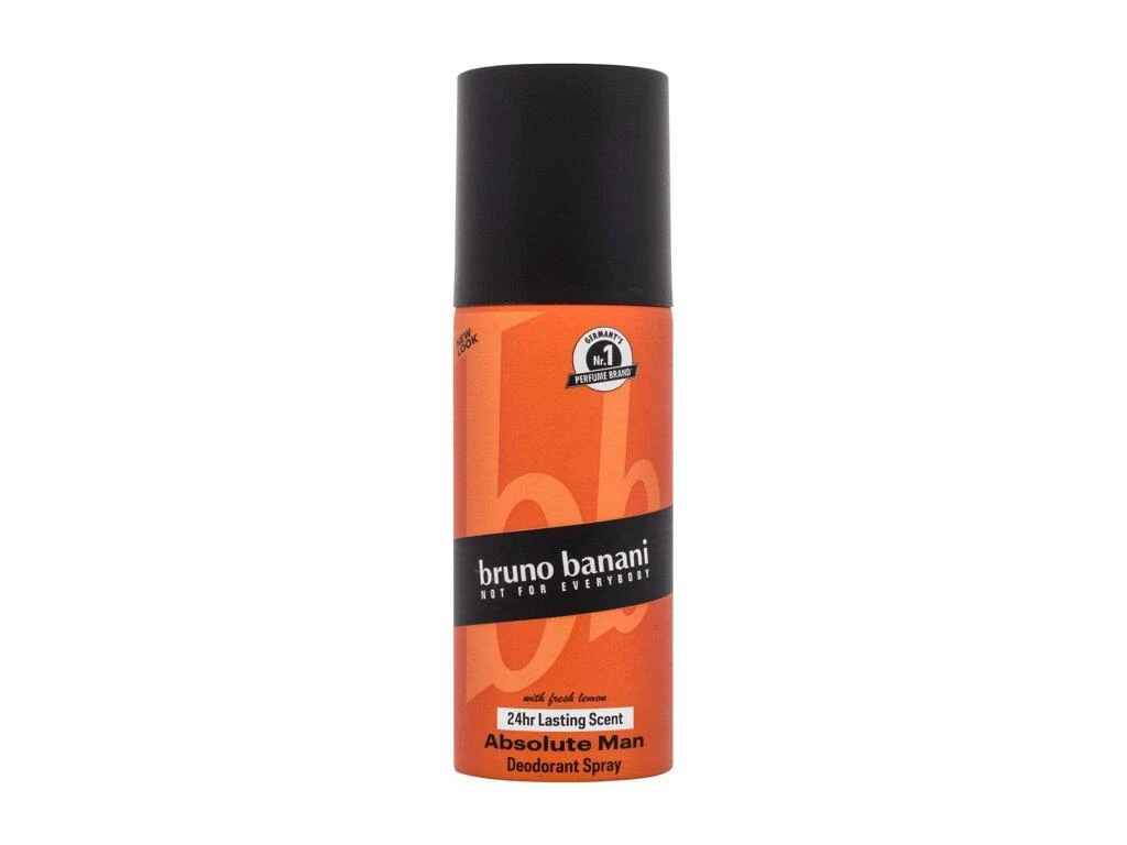 Bruno Banani Absolute Man dezodorantas, oranžinis purškiklis