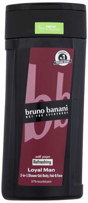 Bruno Banani Loyal Man With Ginger Dušo želė vyrams, 250 ml