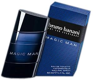 Bruno Banani Magic Man EDT tualetinis vanduo vyrams, 30 ml