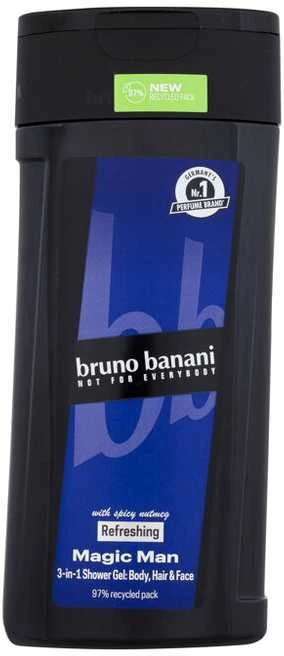 Bruno Banani Magic Man With Spicy Nutmeg Dušo želė vyrams, 250 ml