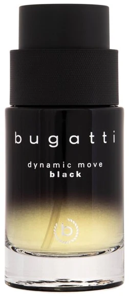 BUGATTI DYNAMIC MOVE Juodas tualetinis vanduo, 100 ml