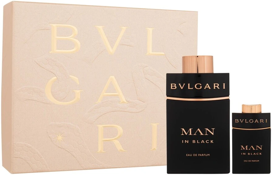 Bvlgari Man In Juodas Estuche 2 Piezas