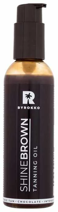 Byrokko Shine Brown Chocolate Oil itin greitai veikiantis bronzinantis aliejus, 145 ml