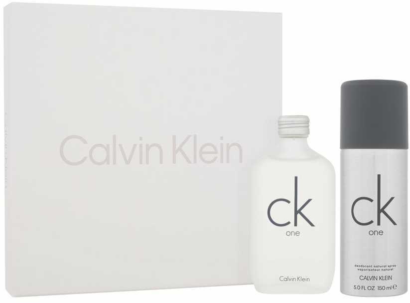 Calvin Klein CK One rinkinys unisex (EDT, 100 ml + dezodorantas, 150 ml)