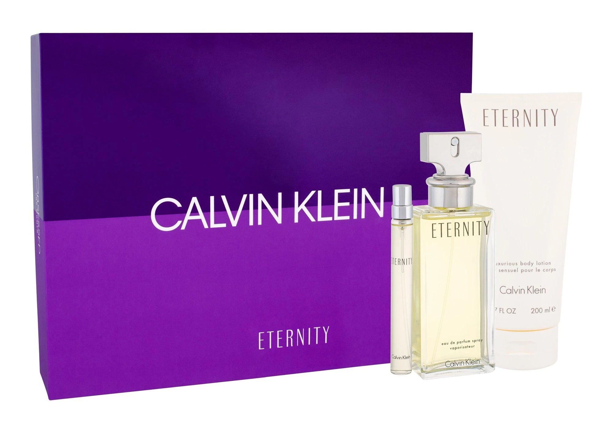 Calvin Klein Eternity for Women (Rinkinys Moterims) EDP 100ml + 200ml Kūno Losjonas +10ml EDP