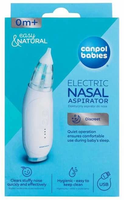 Canpolbabies CANPOL BABIES elektrinis nosies aspiratorius, Easy Natural, 9/319