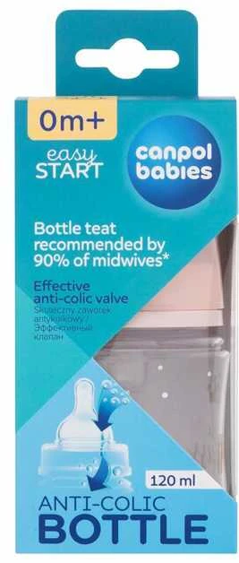 Canpolbabies CANPOL BABIES plataus kaklelio buteliukas EASYSTART ROYAL BABY, 120 ml, 35/233_pin