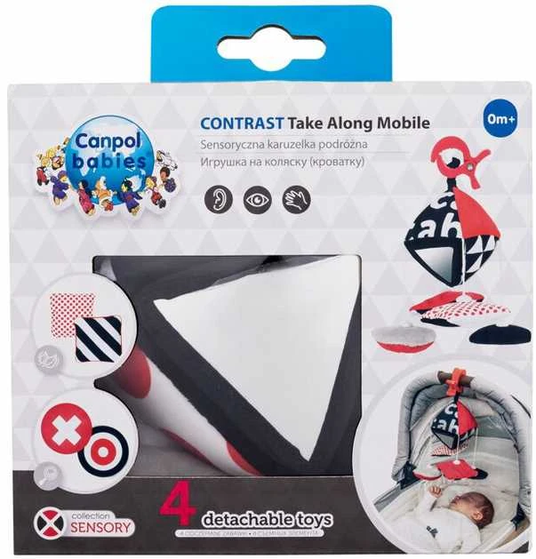 CANPOL BABIES kelioninė karuselė vežimėliui arba automobilinei kėdutei, SENSORY TOYS, 68/083