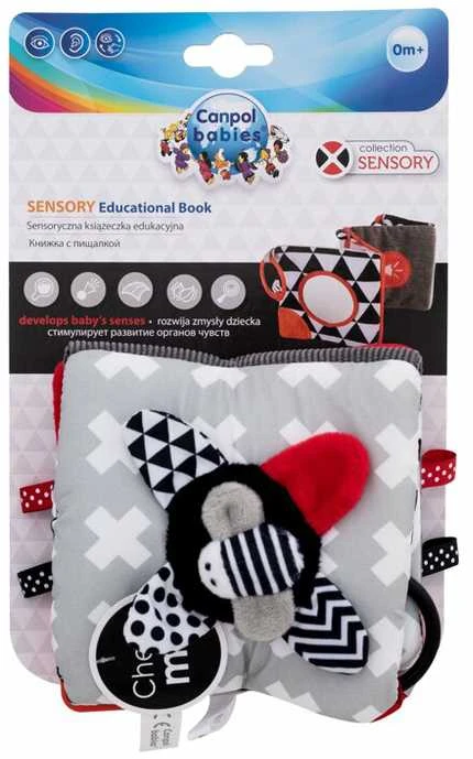 Canpol babies knyga-žaislas Soft Contrast SENSORY TOYS 68/081