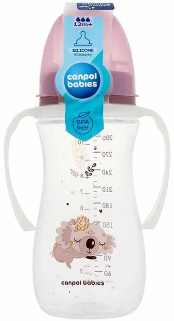 Canpolbabies CANPOL BABIES Prieškolinis buteliukas 300 ml EasyStart Sleepy Koala, 35/238_pin