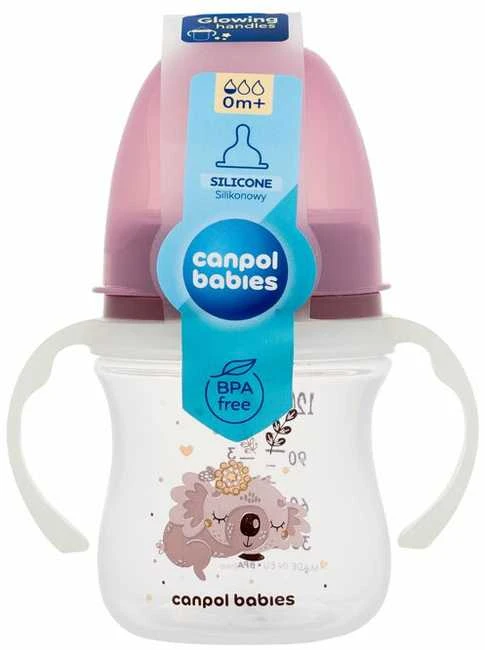 CANPOL BABIES Diegliukus slopinantis buteliukas 120 ml EasyStart Sleepy Koala, 35/236_pin