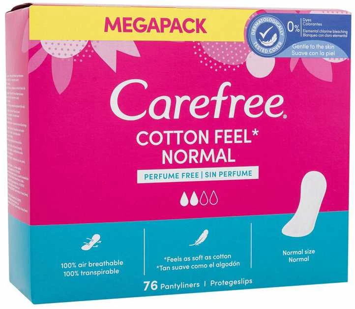 CAREFREE_Medvilniniai įklotai, 76 vnt.