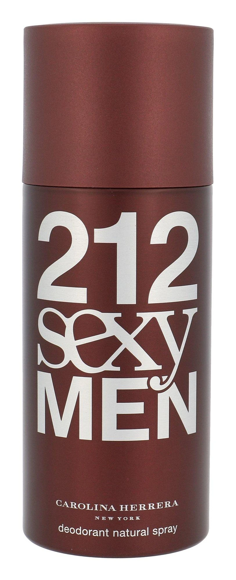 Carolina Herrera 212 Sexy Men dezodorantas, rudas flakonas