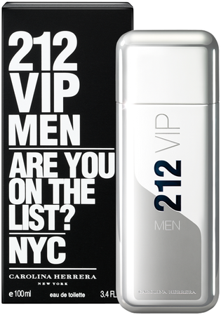 Kvepalai vyrams Carolina Herrera 212 VIP Men EDT, 50 ml