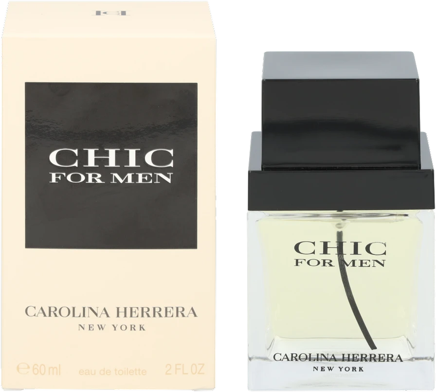 Kvepalai vyrams Carolina Herrera Chic For Men EDT, 60 ml