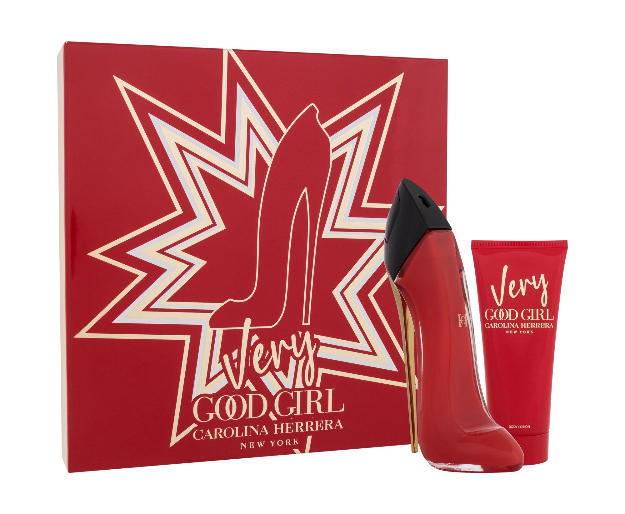 Carolina Herrera Very Good Girl rinkinys moterims (EDP, 80 ml + kūno losjonas, 100 ml)