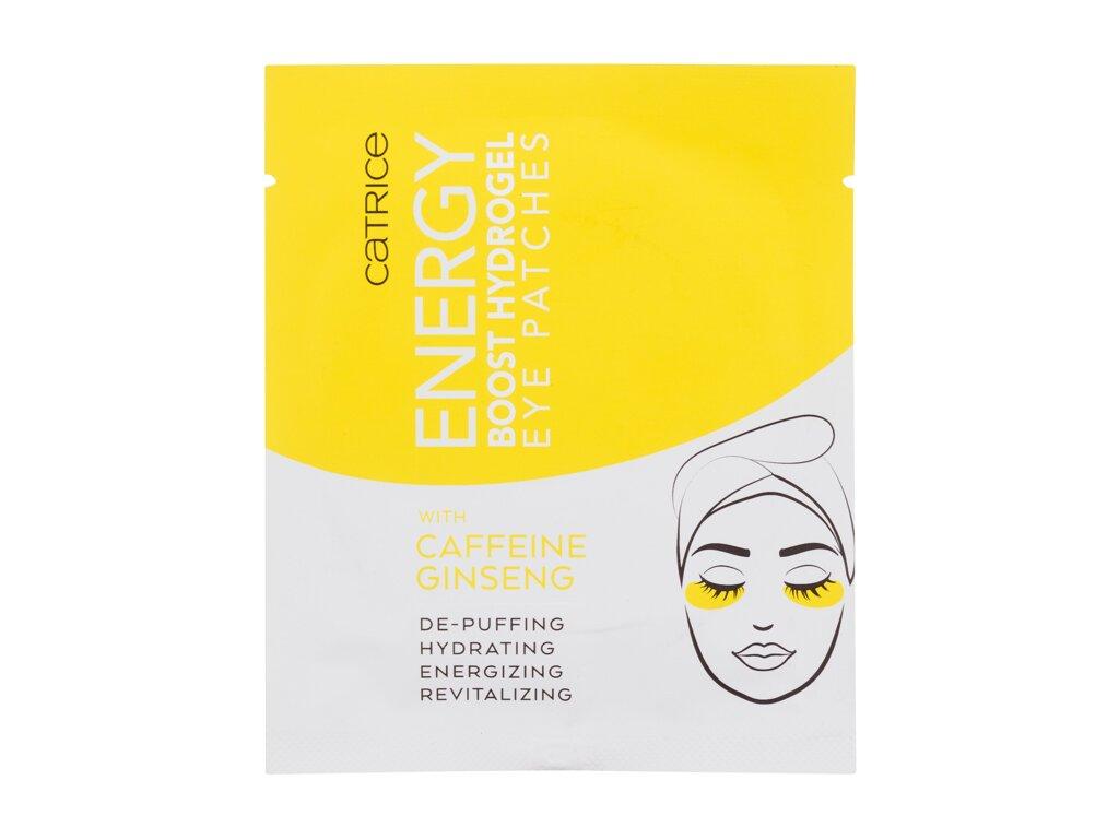 Catrice Energy Boost Hydrogel Eye Patches Eye Kaukė Moterims 1 pc, žema
