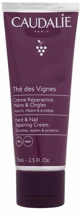 Caudalie Thé Des Vignes Hand Kreminis atkuriamasis rankų kremas, 75 ml