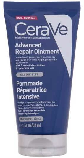 CeraVe Advanced Repair Ointment atkuriantis tepalas itin sausai ir pažeistai odai, 50 ml