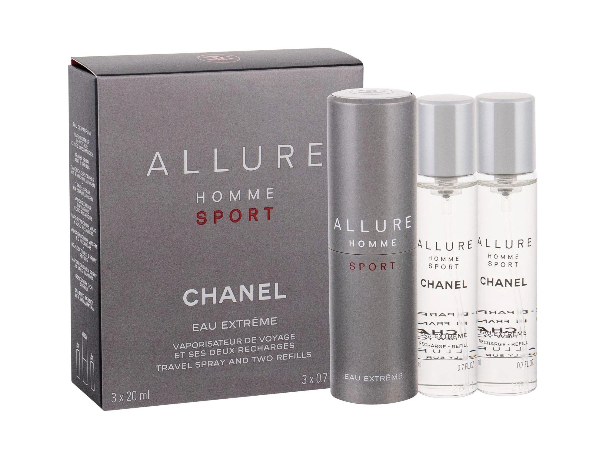 Chanel Allure Homme Sport Eau Extreme rinkinys vyrams, 60 ml
