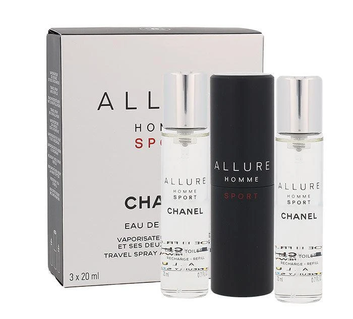 Chanel Allure Homme Sport rinkinys vyrams, 60 ml