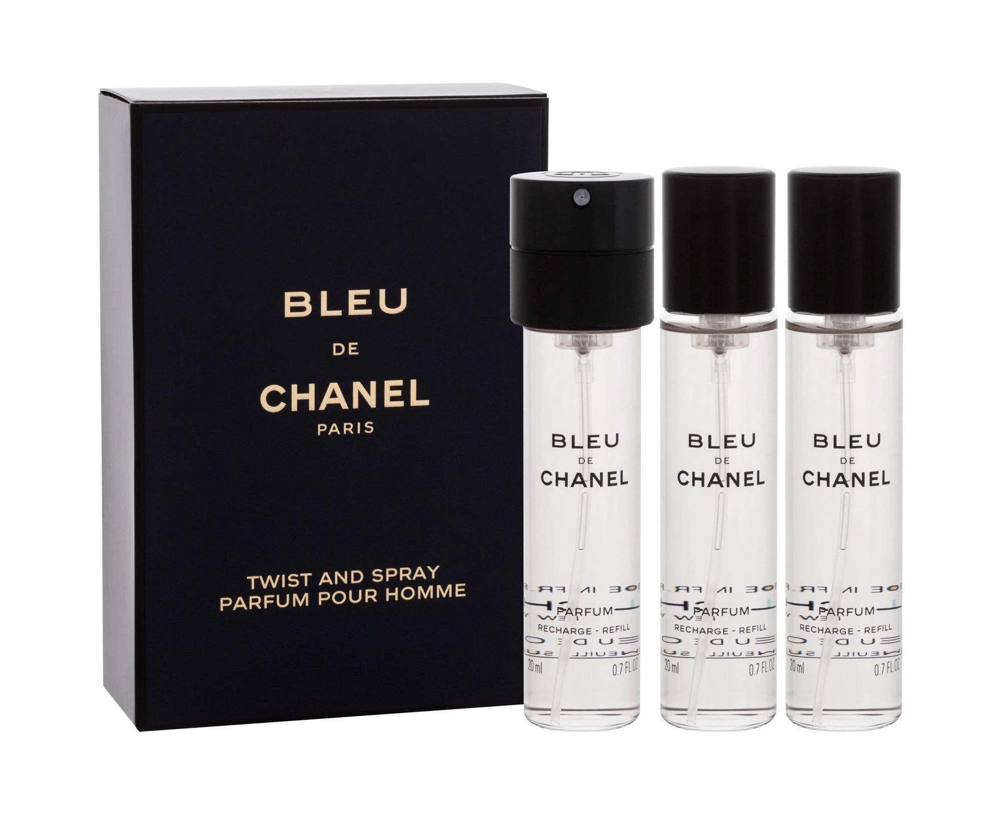 Chanel Bleu De Chanel Pour Homme rinkinys vyrams, 60 ml