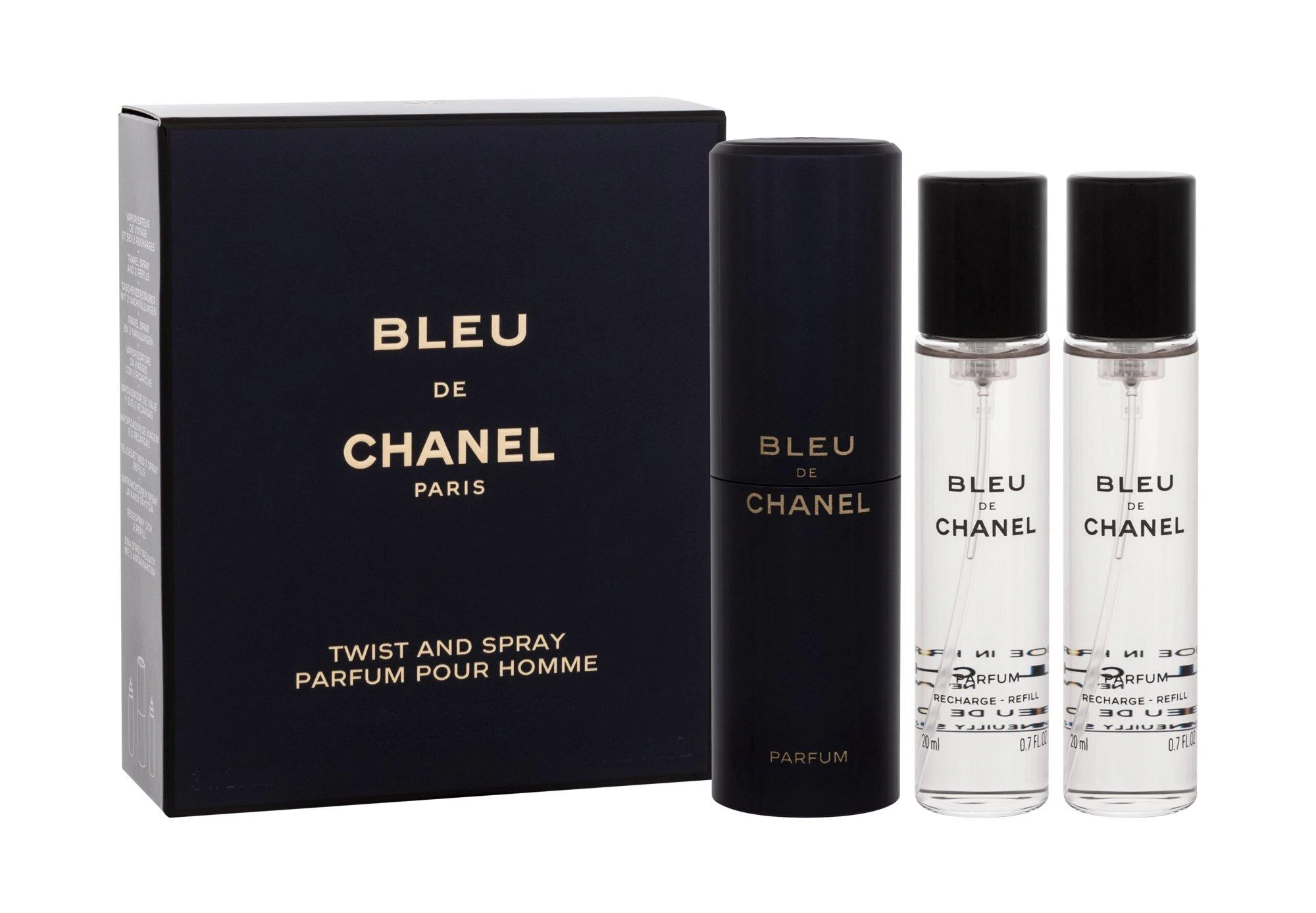 Chanel Bleu De Chanel Pour Homme rinkinys vyrams, 60 ml