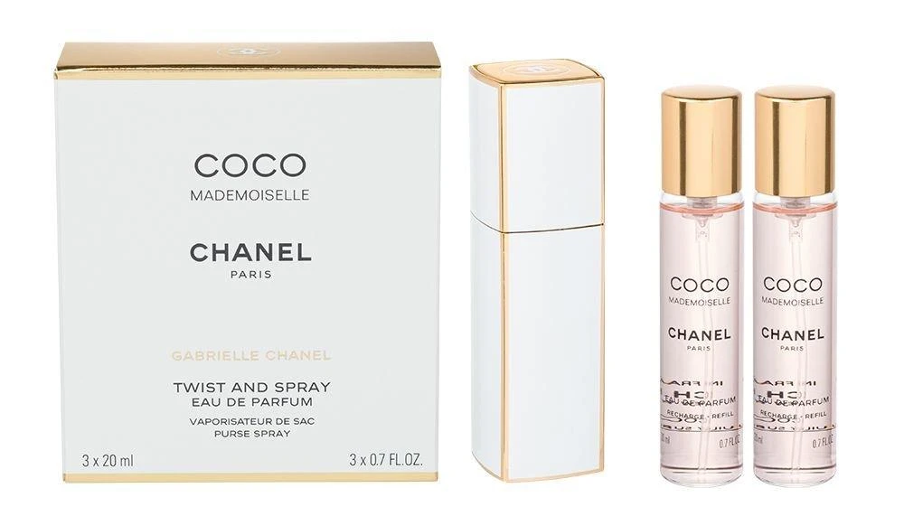 Chanel Coco Mademoiselle EDP parfumuotas vanduo moterims, 3x20 ml