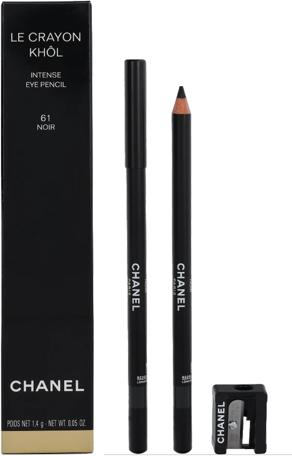 Chanel Le Crayon Khol Intense Eye Pieštukas #61 Noir, 1.4 g