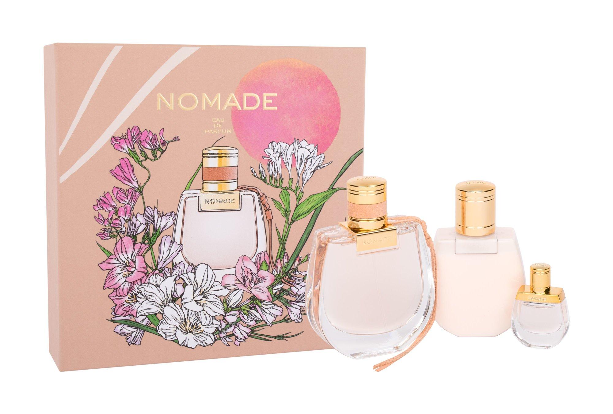 Chloé Nomade EDP rinkinys moterims (EDP, 75 ml + EDP, 5 ml + kūno losjonas, 100 ml)