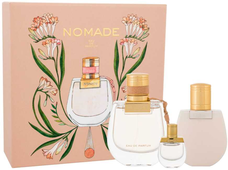 Chloé Nomade EDP rinkinys moterims (EDP, 75 ml + EDP, 5 ml + kūno losjonas, 100 ml)