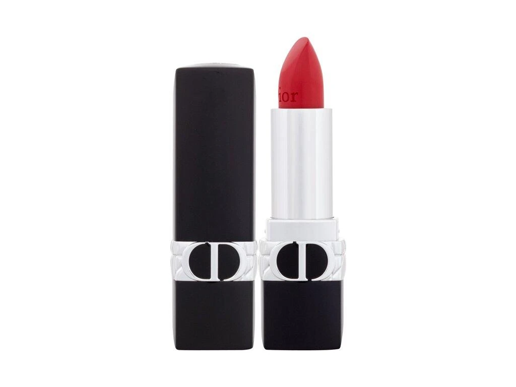 Christian Dior Couture Colour Floral Satin Finish Kreminis Lipstick 080 Raudona Smile Papildomas 3.5 g